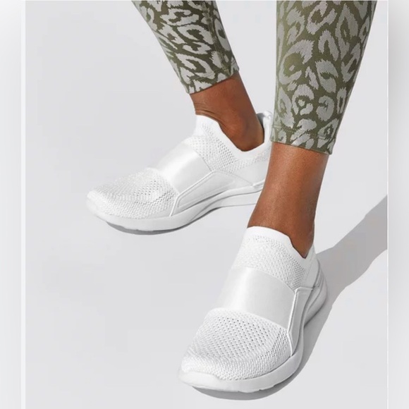 NWT APL Women’s TechLoom Bliss Triple White / Black - Picture 3 of 13